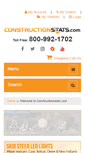 Mobile Screenshot of constructionseats.com